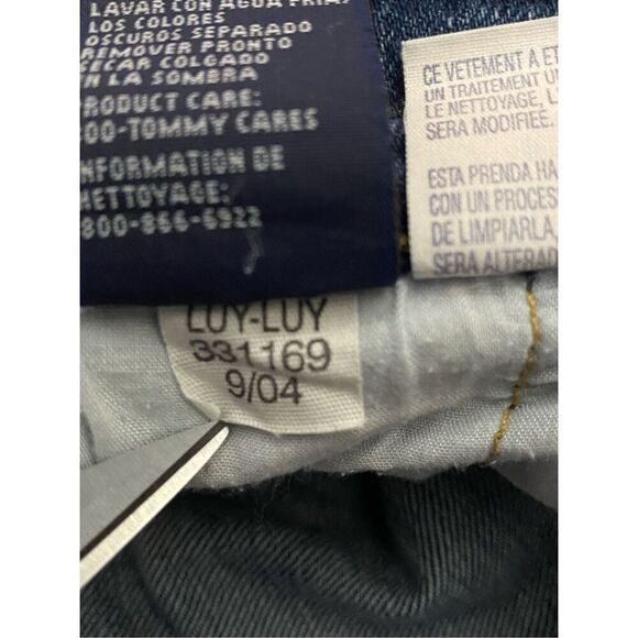 Vintage Tommy Hilfiger Boot Cut Jeans Low Rise Flap Pocket Women’s Juniors Sz 5 - Picture 8 of 8